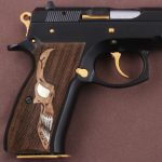 CZ 75, 75B, 75BD, 85 KADET SHADOW1 Compatible Walnut Grip Gun Grips USA-1168