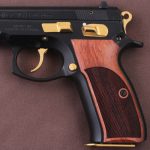 CZ 75, 75B, 75BD, 85 KADET SHADOW1 Compatible Rosewood Grip Gun Grips USA-1171