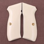 CZ 75, 75B, 75BD, 85 KADET SHADOW1 Compatible Ivory Acrylic Grip Gun Grips USA-1172