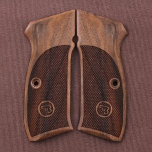 Browning MK3 Compatible Walnut Grips Diamond Gun Grips USA-1425