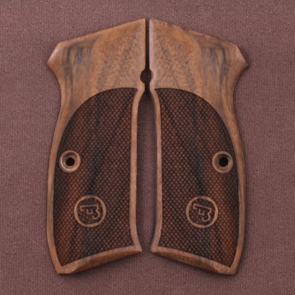 CZ 75, 75B, 75BD, 85 KADET SHADOW1 Compatible Walnut Grip Gun Grips USA-1173