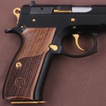 CZ 75, 75B, 75BD, 85 KADET SHADOW1 Compatible Walnut Grip Gun Grips USA-1174