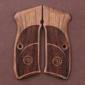 CZ 75, 75B, 75BD, 85 KADET SHADOW1 Compatible Rosewood Grip Gun Grips USA-1222