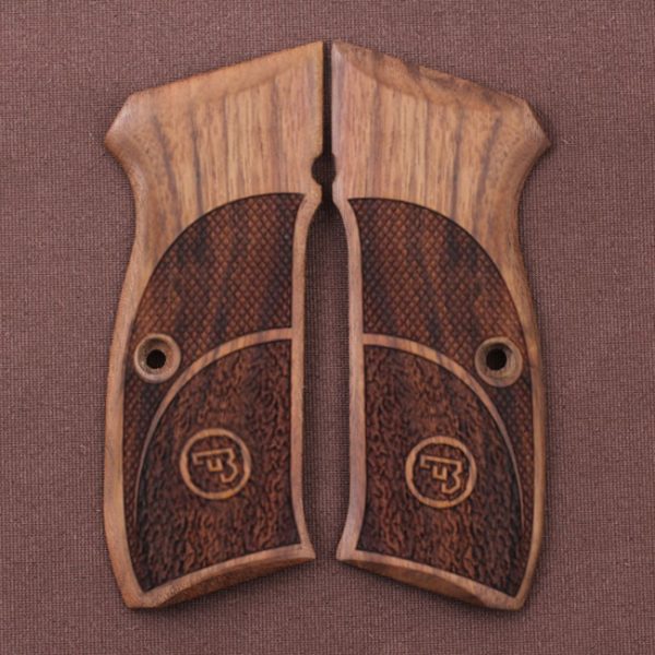 CZ 75, 75B, 75BD, 85 KADET SHADOW1 Compatible Walnut Grip Gun Grips USA-1175