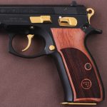 CZ 75, 75B, 75BD, 85 KADET SHADOW1 Compatible Rosewood Grip Gun Grips USA-1177