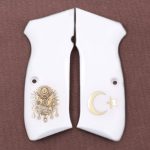 CZ 75, 75B, 75BD, 85 KADET SHADOW1 Compatible White Acrylic Grip Gun Grips USA-1193