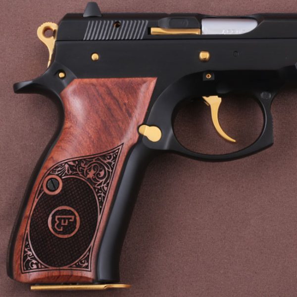 CZ 75, 75B, 75BD, 85 KADET SHADOW1 Compatible Rosewood Grip Gun Grips USA-1194