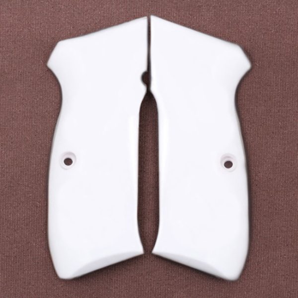 CZ 75, 75B, 75BD, 85 KADET SHADOW1 Compatible White Acrylic Grip Gun Grips USA-1201