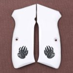 CZ 75, 75B, 75BD, 85 KADET SHADOW1 Compatible White Acrylic Grip Gun Grips USA-1205