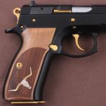 CZ 75, 75B, 75BD, 85 KADET SHADOW1 Compatible Walnut Grips Gun Grips USA-1216