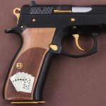 CZ 75, 75B, 75BD, 85 KADET SHADOW1 Compatible Walnut Grips Gun Grips USA-1217