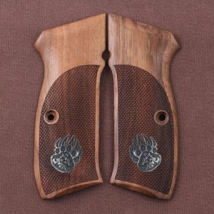 Astra A 75 Compatible Walnut Grips Other Designs Gun Grips USA-1121