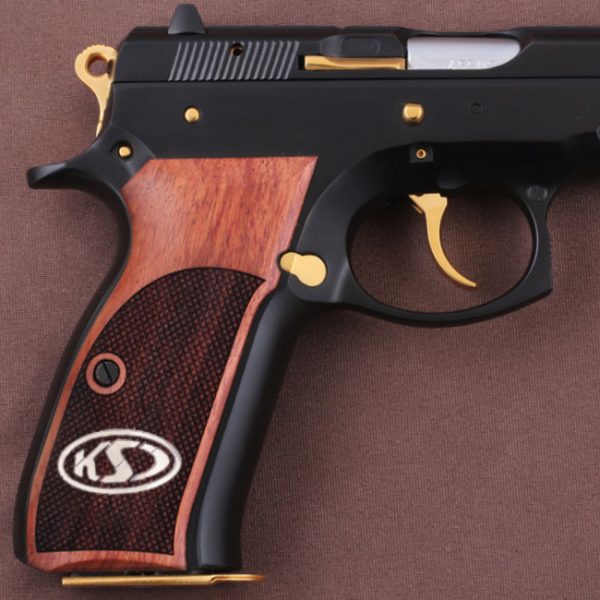 CZ 75, 75B, 75BD, 85 KADET SHADOW1 Compatible Rosewood Grip Gun Grips USA-1219