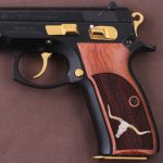 CZ 75, 75B, 75BD, 85 KADET SHADOW1 Compatible Rosewood Grip Gun Grips USA-1220