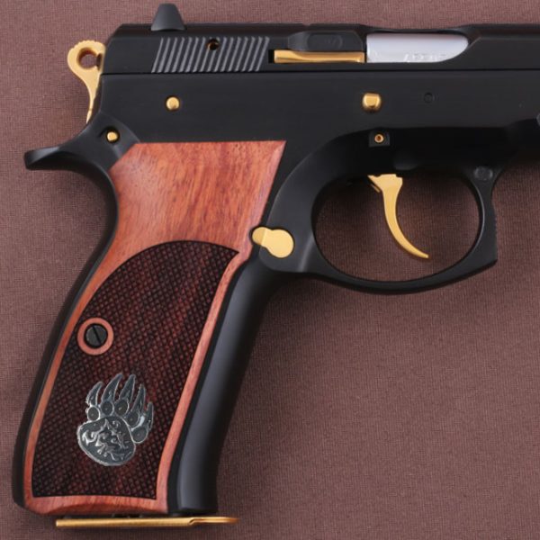 CZ 75, 75B, 75BD, 85 KADET SHADOW1 Compatible Rosewood Grip Gun Grips USA-1222