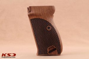 Walther P38 Compatible Walnut Grips Dragon Skin Gun Grips USA-1223