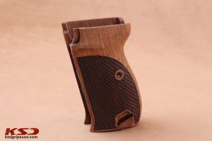 Walther P38 Compatible Walnut Grips Dragon Skin Gun Grips USA-1223