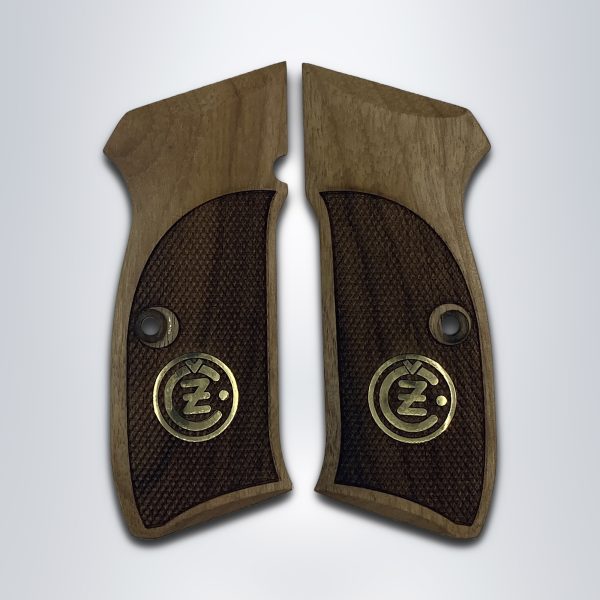 CZ 75, 75B, 75BD, 85 KADET SHADOW1 Compatible Walnut Grip Gun Grips USA-1457