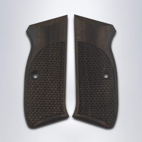 Canik L120 Compatible Walnut Grips Dragon Skin Gun Grips USA-1451