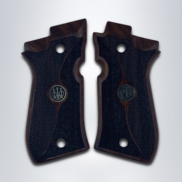 Beretta 81F, 81 FS, 84 F, 84 FS, 84 Cheetah Compatible Rosewood Grip Gun Grips USA-1419