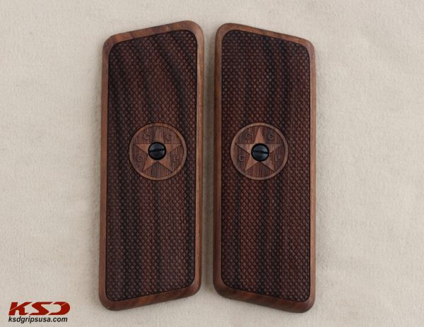 Tokarev TT-33 Compatible Walnut Grips Diamond Gun Grips USA-1410