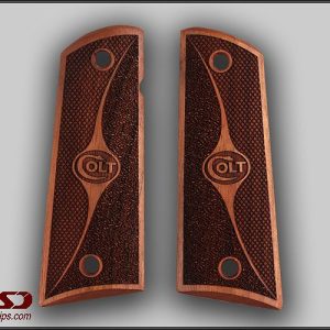 Smith Wesson K/L/X – Frame Round Butt Compatible Walnut Grips Diamond Gun Grips USA-103