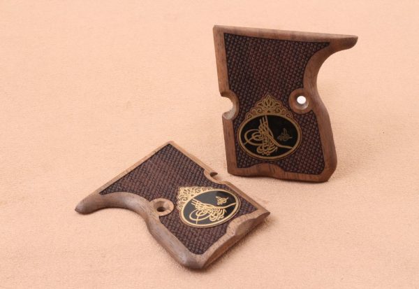 Kevin Zp98 Compatible Walnut Customizable Grips Diamond Gun Grips USA-1370