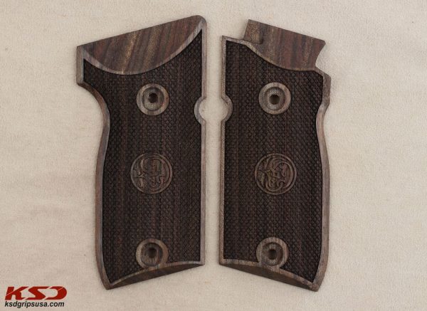 Astra A 75 Compatible Walnut Grips Diamond Gun Grips USA-1353