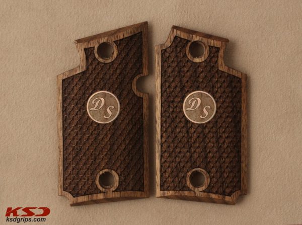 Sig Sauer P938 Compatible Walnut Customizable Grips Dragon Skin Gun Grips USA-1350