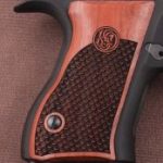 Jericho 941FB Compatible Rosewood Grips Dragon Skin Gun Grips USA-1347