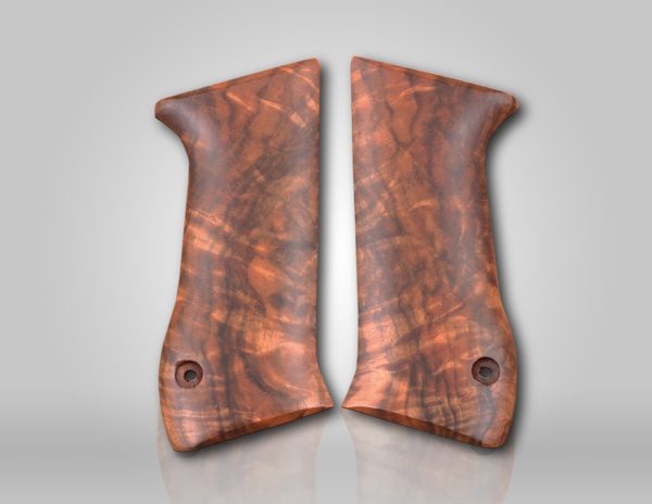 Jericho 941 Compatible Root Walnut Grips Gun Grips USA-1345