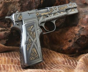 Browning MK3 Compatible Metal Grips Other Designs Gun Grips USA-1344