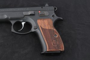 CZ Compact 75 – 85 /P-01/P100/C100/T100/PCR/CZ 75D Walnut Grip Gun Grips USA-1286