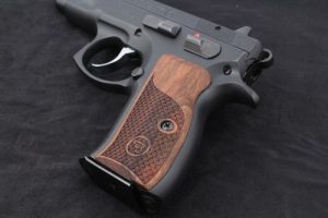 CZ Compact 75 – 85 /P-01/P100/C100/T100/PCR/CZ 75D Walnut Grip Gun Grips USA-1286