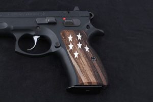 CZ Compact 75 – 85 /P-01/P100/C100/T100/PCR/CZ 75D Walnut Custom Grip Gun Grips USA-1276