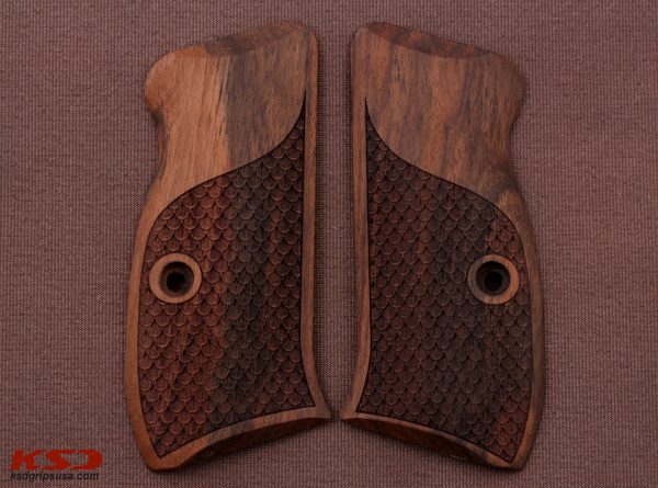 CZ Compact 75 – 85 /P-01/P100/C100/T100/PCR/CZ 75D Walnut Grip Gun Grips USA-1269