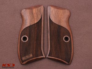 CZ Compact 75 – 85 /P-01/P100/C100/T100/PCR/CZ 75D Walnut Grip Gun Grips USA-1268