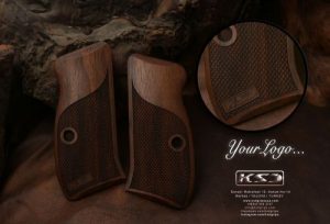 CZ Compact 75 – 85 /P-01/P100/C100/T100/PCR/CZ 75D Walnut Grip Gun Grips USA-1268