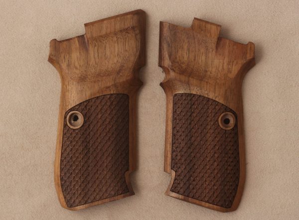 CZ 83 – 82 Compatible Walnut Grips Dragon Skin Gun Grips USA-1252