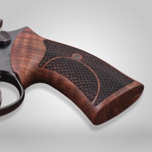 Colt 1911 FIT Model Compatible Walnut (Black Painted) Grips