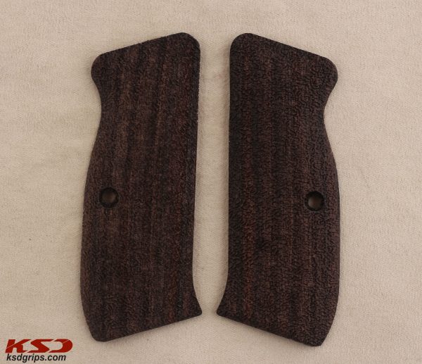 CZ 75 Full Size Compatible Walnut Grips Striped(Full) Gun Grips USA-1241