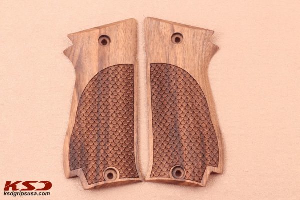 Sarsılmaz K 2 45 Compatible Walnut Grips Dragon Skin Gun Grips USA-1360