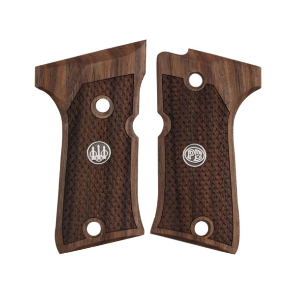 Beretta 92 Compact Compatible Walnut Grips Dragon Skin Gun Grips USA-1403