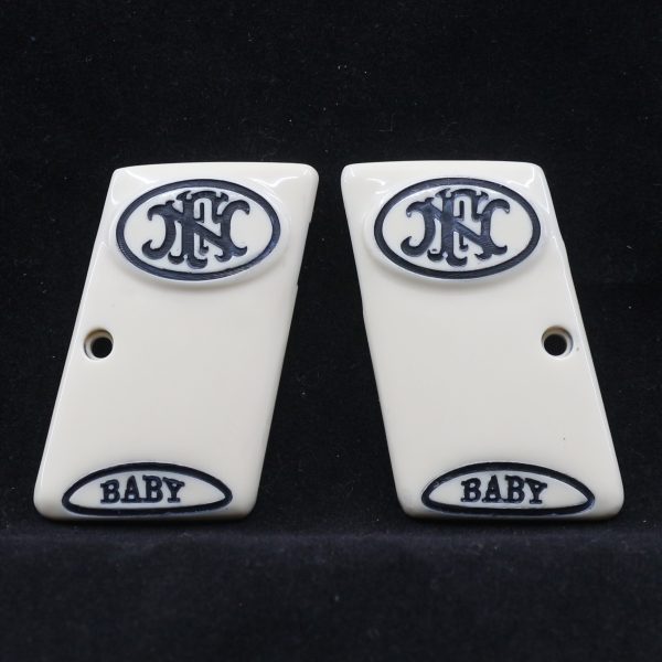 Browning Baby Compatible Ivory Acrylic Grips Gun Grips USA-1561