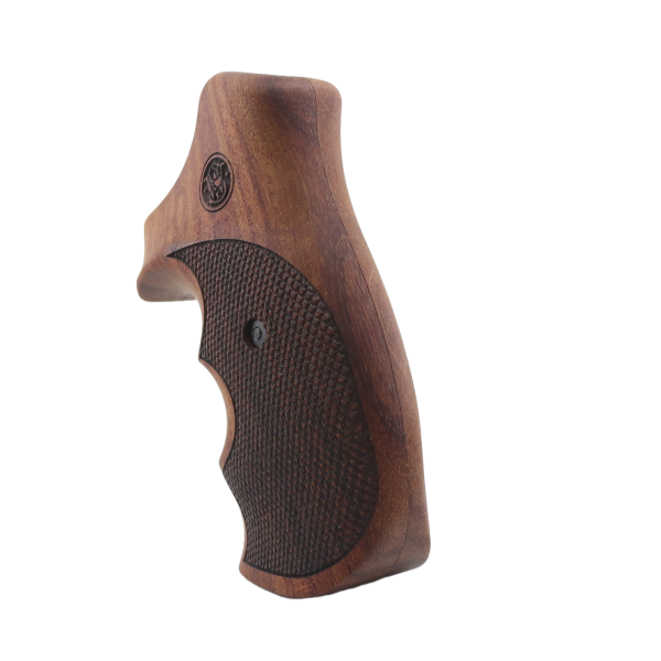 Smith Wesson N Frame Round Butt Compatible Rosewood Grips Gun Grips USA-1573