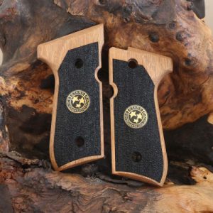 Star SUPER B Compatible Walnut Grips Diamond Gun Grips USA-1034