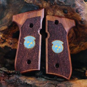 Smith Wesson K/L – Frame Square Butt Compatible Walnut Grip Gun Grips USA-222