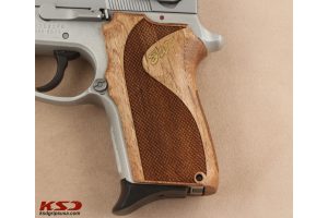 Smith Wesson 3913 TSW Compatible Walnut Grips Gun Grips USA-1616