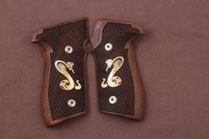 Sig Sauer P228 / P229 Compatible Walnut Custom Grips Dragon Skin Gun Grips USA-872