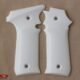 LLama 1911 Style Compatible White Acrylic Grips Gun Grips USA-1087